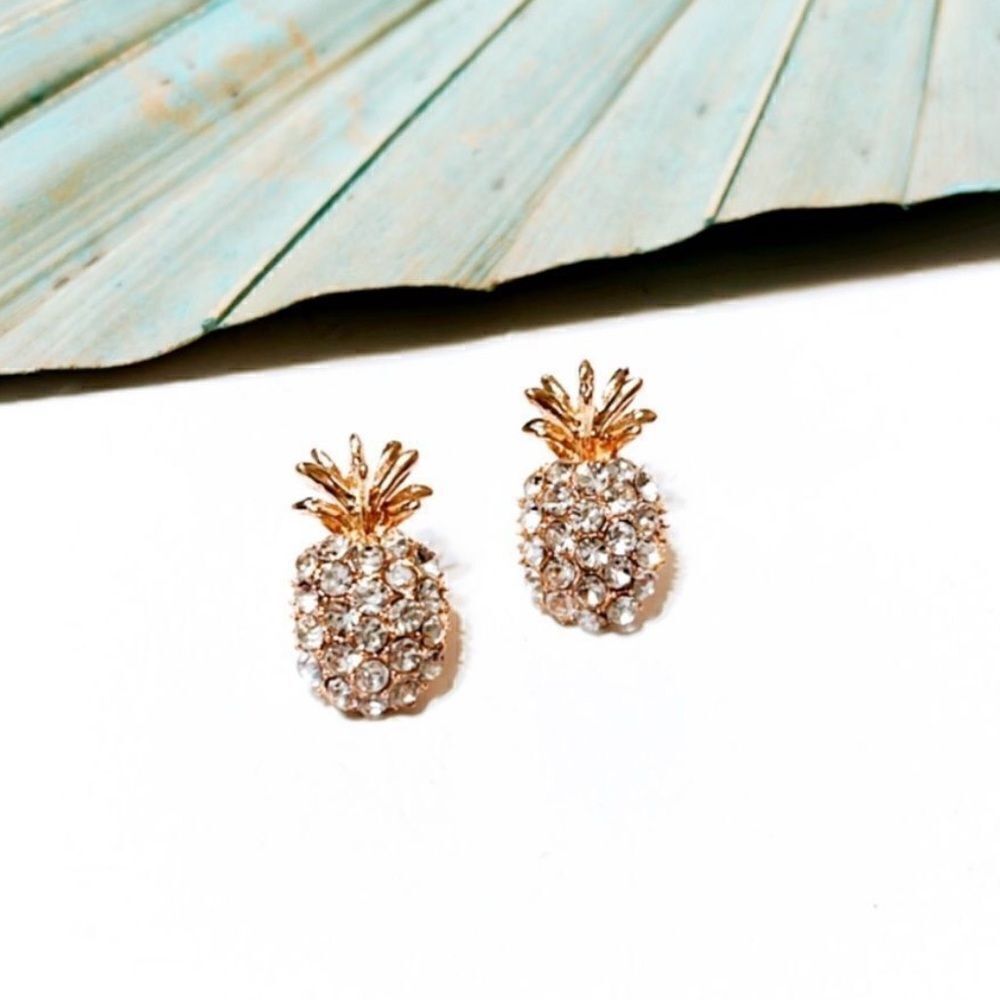 Pineapple Earrings N1434